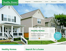Tablet Screenshot of healthyhomesco.org